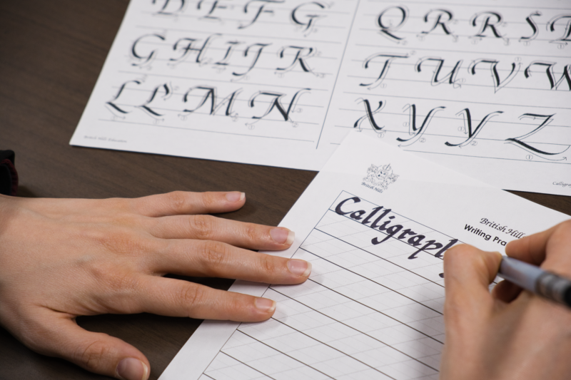 画像：カリグラフィー