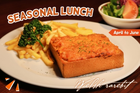 【Falstaff Pub】4～6月シーズナル パブランチ「ウェルシュレアビット」